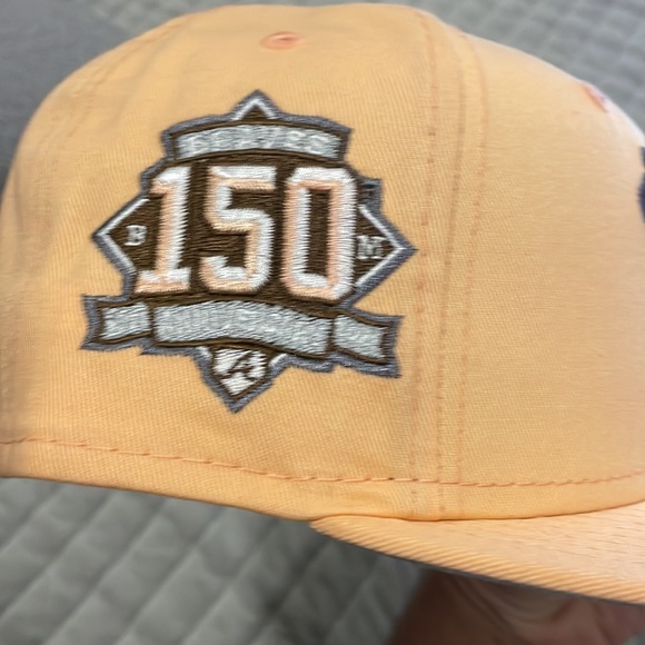 MLB Accessories Atlanta Braves Peach New Era Fitted Poshmark